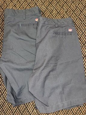Red Kap Men’s gray Work Shorts